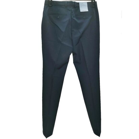 $78 Calvin Klein Men's Relaxed Fit Pinstripe Dress Pants, Navy 36W x 34L - Picture 2 of 3